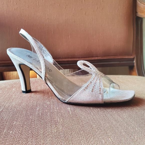 Late 90's Metaphor Silver Heels - Picture 2 of 6